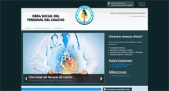 Desktop Screenshot of ospeca.org.ar